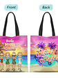 Beaches Booze Besties - Personalized Tote Bag - Vorschaubild 1