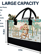 Just A Girl Who Loves Beaches - Personalized Canvas Tote Bag - thumbnail 4