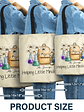 Grow With Teacher - Personalized Tote Bag - Vorschaubild 5