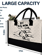 Best Dog Mom Ever Fist Bump - Personalized Canvas Tote Bag - thumbnail 4