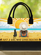 The Beach Is Calling And I Must Go Dog Cat - Personalized Canvas Tote Bag - thumbnail 2