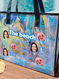 Custom Photo The Beach Is Calling And I Must Go - Personalized Holographic Tote - thumbnail 3