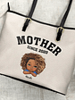Grandma Mommy Since - Personalized Leather Tote Bag - Vorschaubild 4