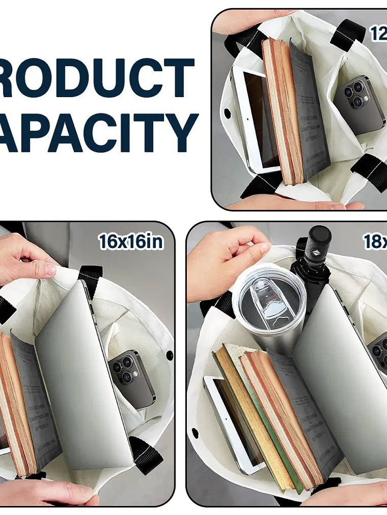 I'll Just Wait Until It's Quiet - Personalized Tote Bag 5