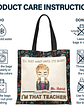 I'll Just Wait Until It's Quiet - Personalized Tote Bag - Vorschaubild 6
