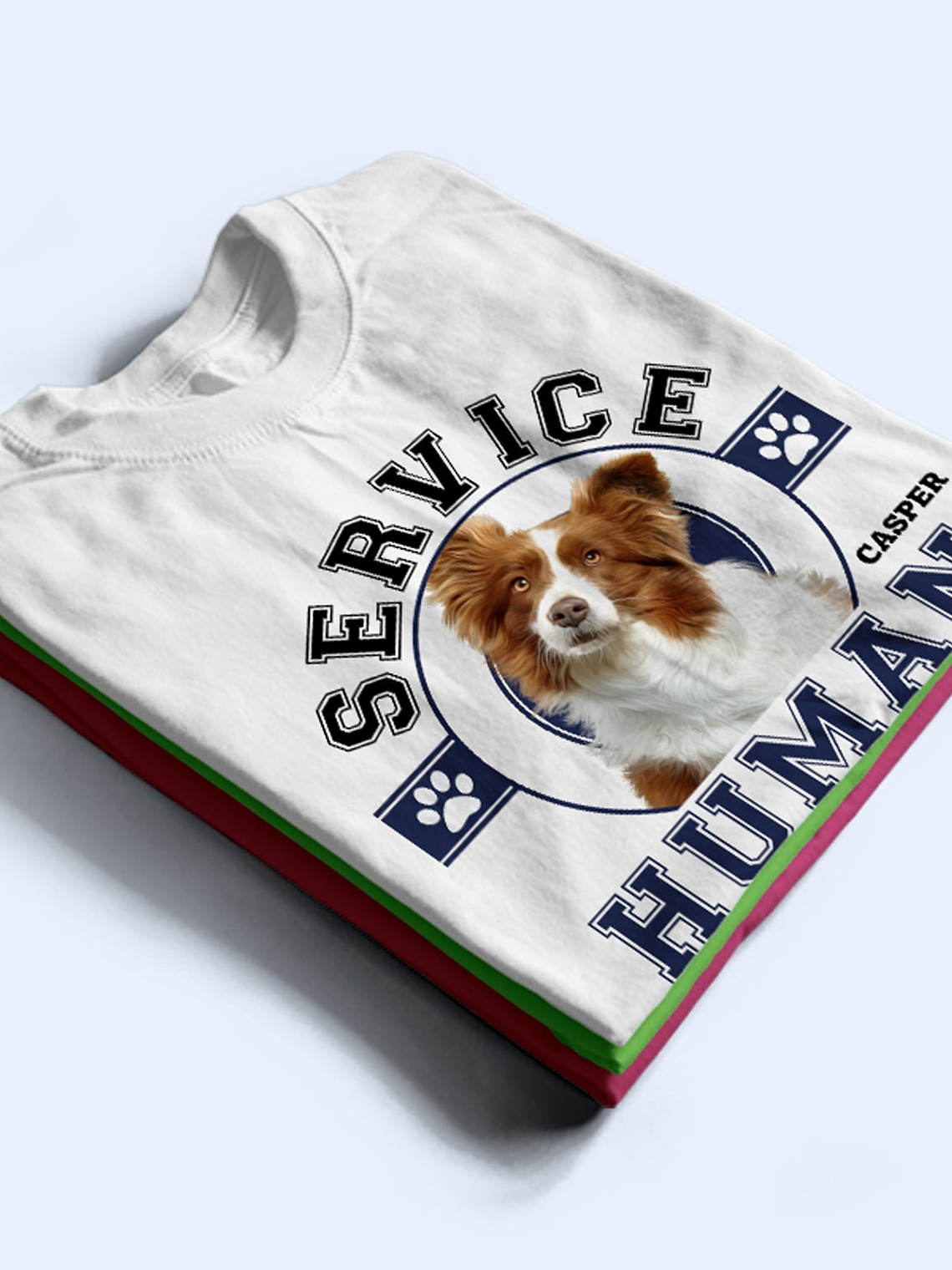 Custom Photo Service Human - Gift For Dog Lovers, Cat Lovers - Personalized Sweatshirt 3