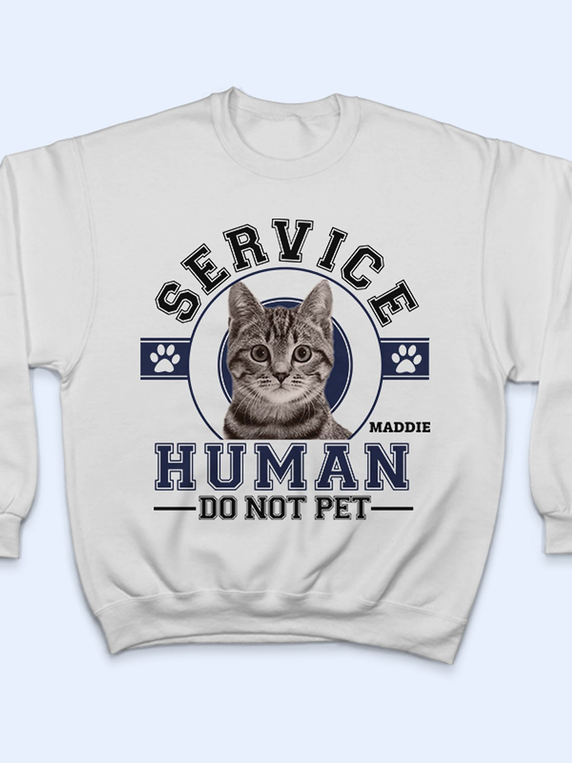 Custom Photo Service Human - Gift For Dog Lovers, Cat Lovers - Personalized Sweatshirt 5