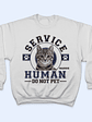 Custom Photo Service Human - Gift For Dog Lovers, Cat Lovers - Personalized Sweatshirt - Vorschaubild 5