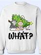 What - Christmas, Funny Gift For Cat Lover - Personalized Sweatshirt - Vorschaubild 1