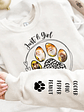 Custom Photo Just A Girl Who Loves Dog - Gift For Dog Lovers - Personalized Sweatshirt With Sleeve Imprint - Vorschaubild 4
