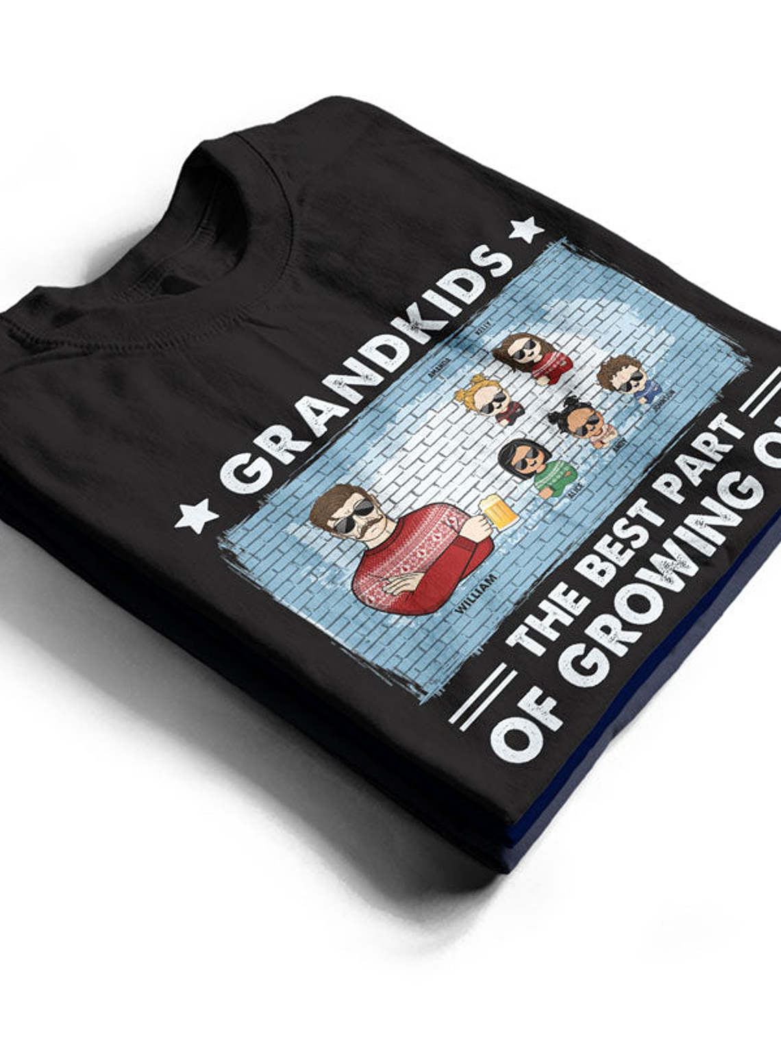 Great Grandkids The Best Part Of Growing Old - Family Gift For Grandparents - Personalized Custom Sweatshirt 2