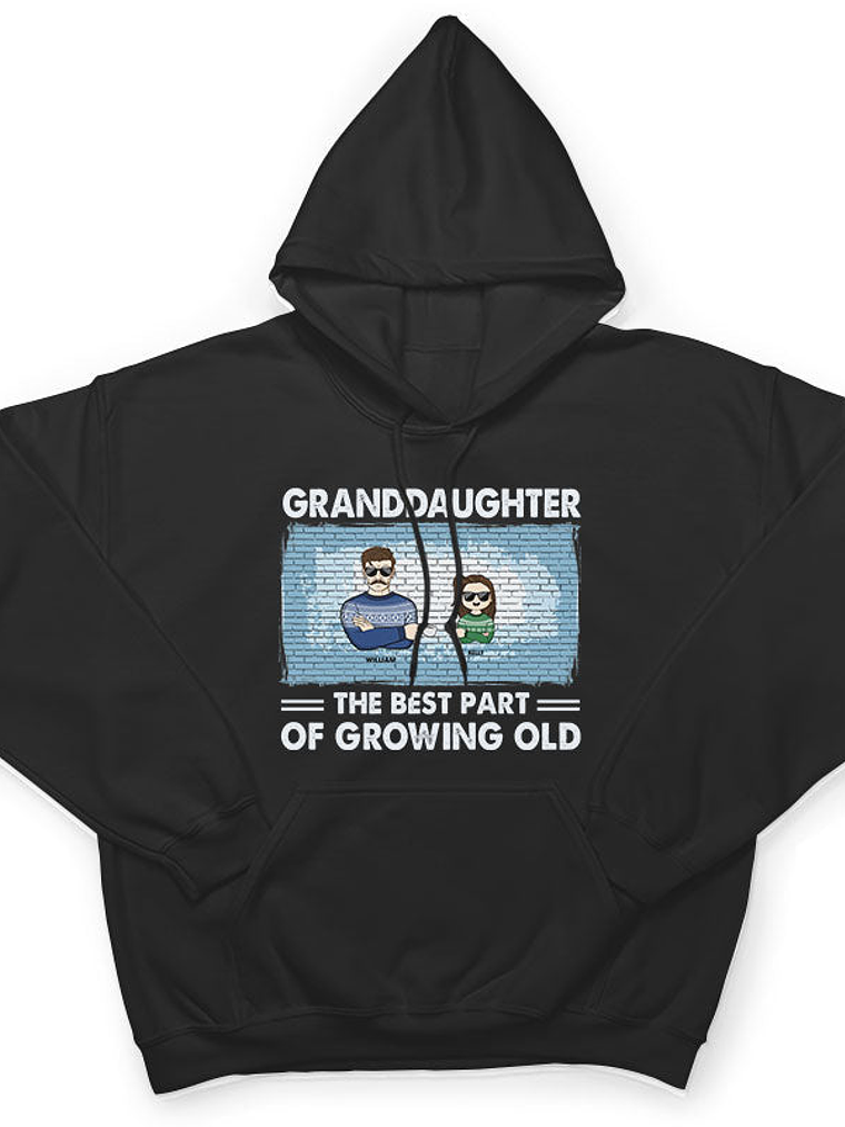 Great Grandkids The Best Part Of Growing Old - Family Gift For Grandparents - Personalized Custom Sweatshirt 4