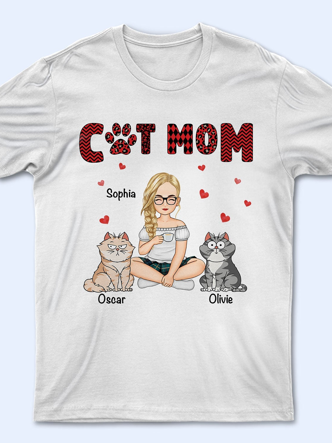 Just A Girl Who Love Cats - Gift For Cat Lovers - Personalized Sweatshirt 4