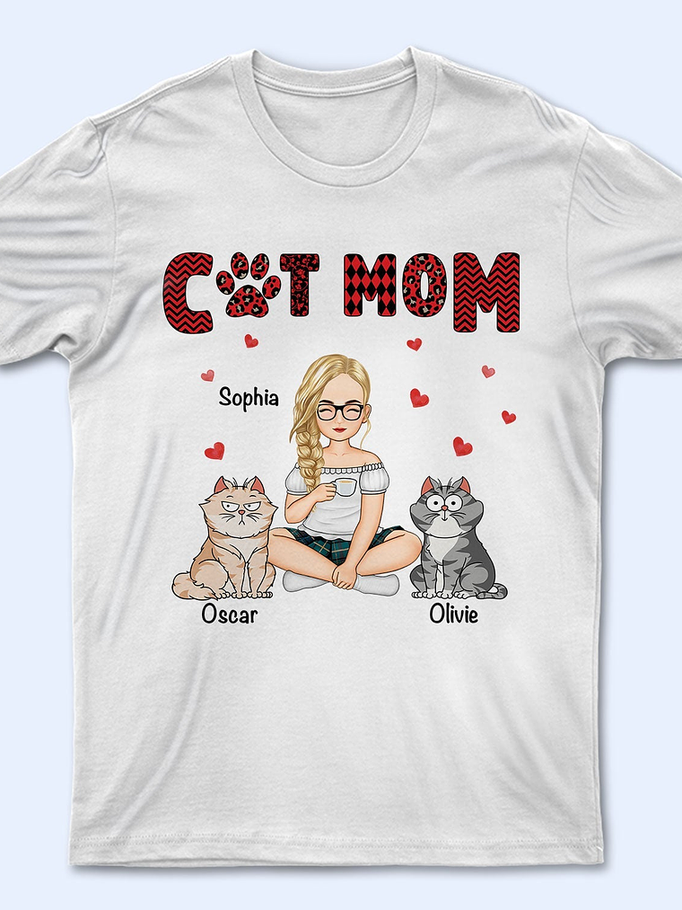 Just A Girl Who Love Cats - Gift For Cat Lovers - Personalized Sweatshirt 4