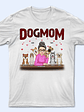 Dog Mom Red Pattern - Gift For Dog Lovers - Personalized Sweatshirt - Vorschaubild 4