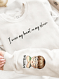 I Wear My Heart On My Sleeve Kid - Gift For Mom, Grandma, Besties, Sisters - Personalized Sweatshirt With Sleeve Imprint - thumbnail 4