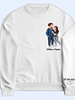 Arm In Arm Couple - Gift For Couples, Husband, Wife - Personalized Sweatshirt With Sleeve Imprint - Vorschaubild 1