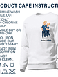 Arm In Arm Couple - Gift For Couples, Husband, Wife - Personalized Sweatshirt With Sleeve Imprint - Vorschaubild 6