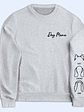 Dog Mama - Gift For Pet Lovers - Personalized Sweatshirt With Sleeve Imprint - Vorschaubild 1