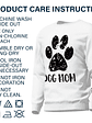 Pawz Dog Mom Dog Dad - Gift For Dog Lovers - Personalized Unisex Sweatshirt With Design On Sleeve - Vorschaubild 6
