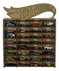 Exhibidor De Autos Escala 1:64 Para 32 Autos Logo 3D Sin Color - Miniatura 1