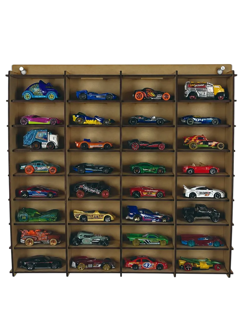 Exhibidor De Autos Escala 1:64 Para 32 Autos  1