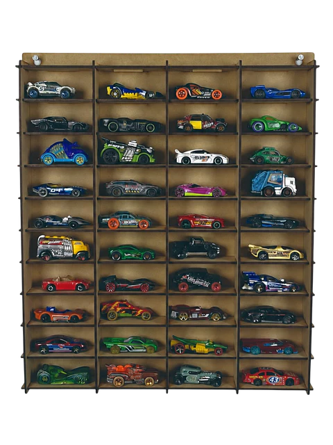 Exhibidor De Autos Escala 1:64 Para 40 Autos