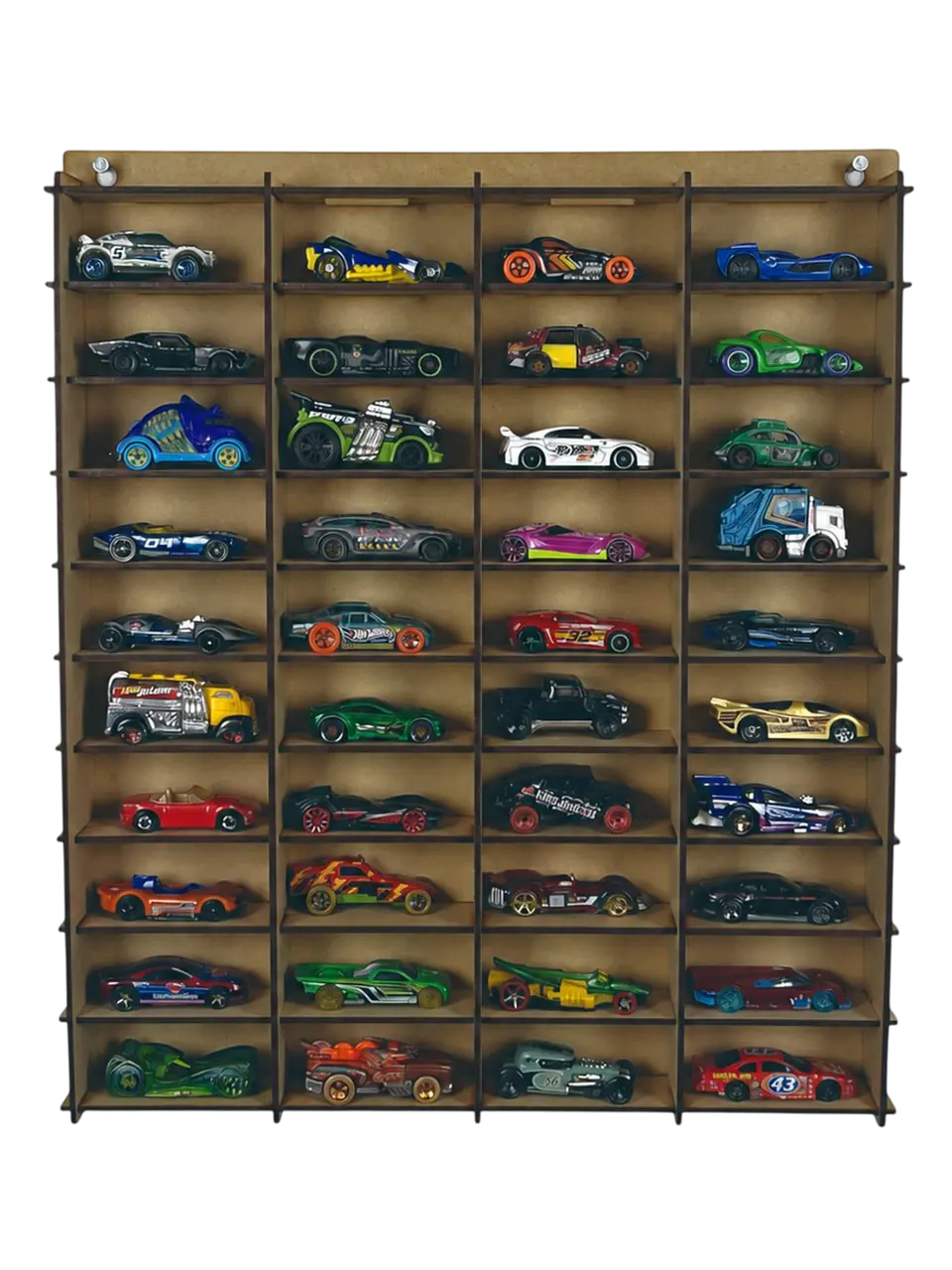 Exhibidor De Autos Escala 1:64 Para 40 Autos 1