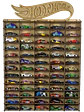 Exhibidor De Autos Escala 1:64 Para 65 Autos Logo 3D Sin Color - Miniatura 1