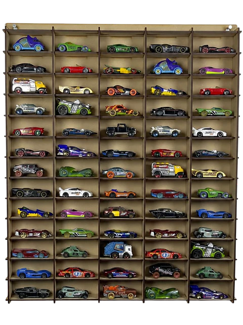 Exhibidor De Autos Escala 1:64 Para 65 Autos