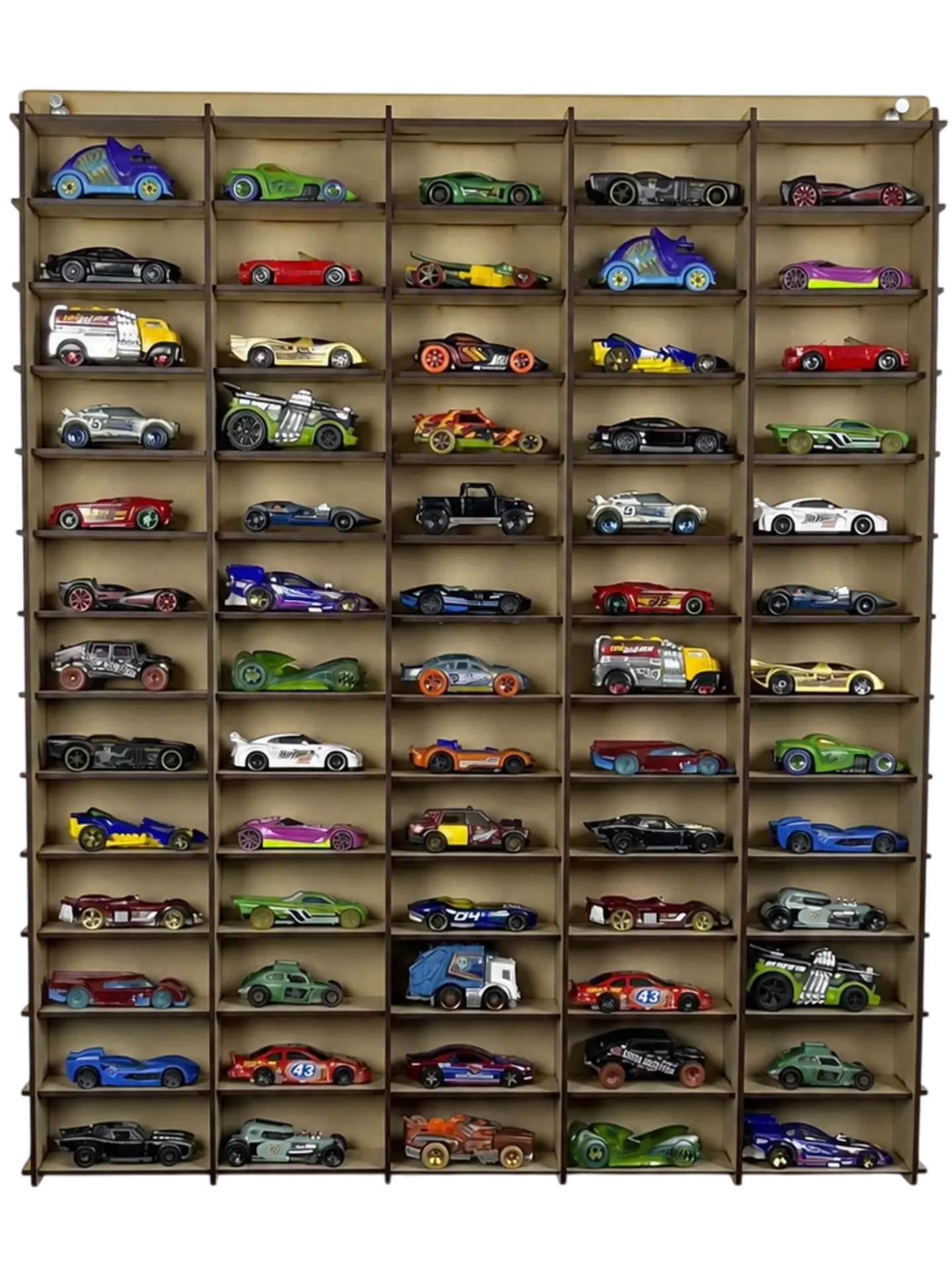 Exhibidor De Autos Escala 1:64 Para 65 Autos 1