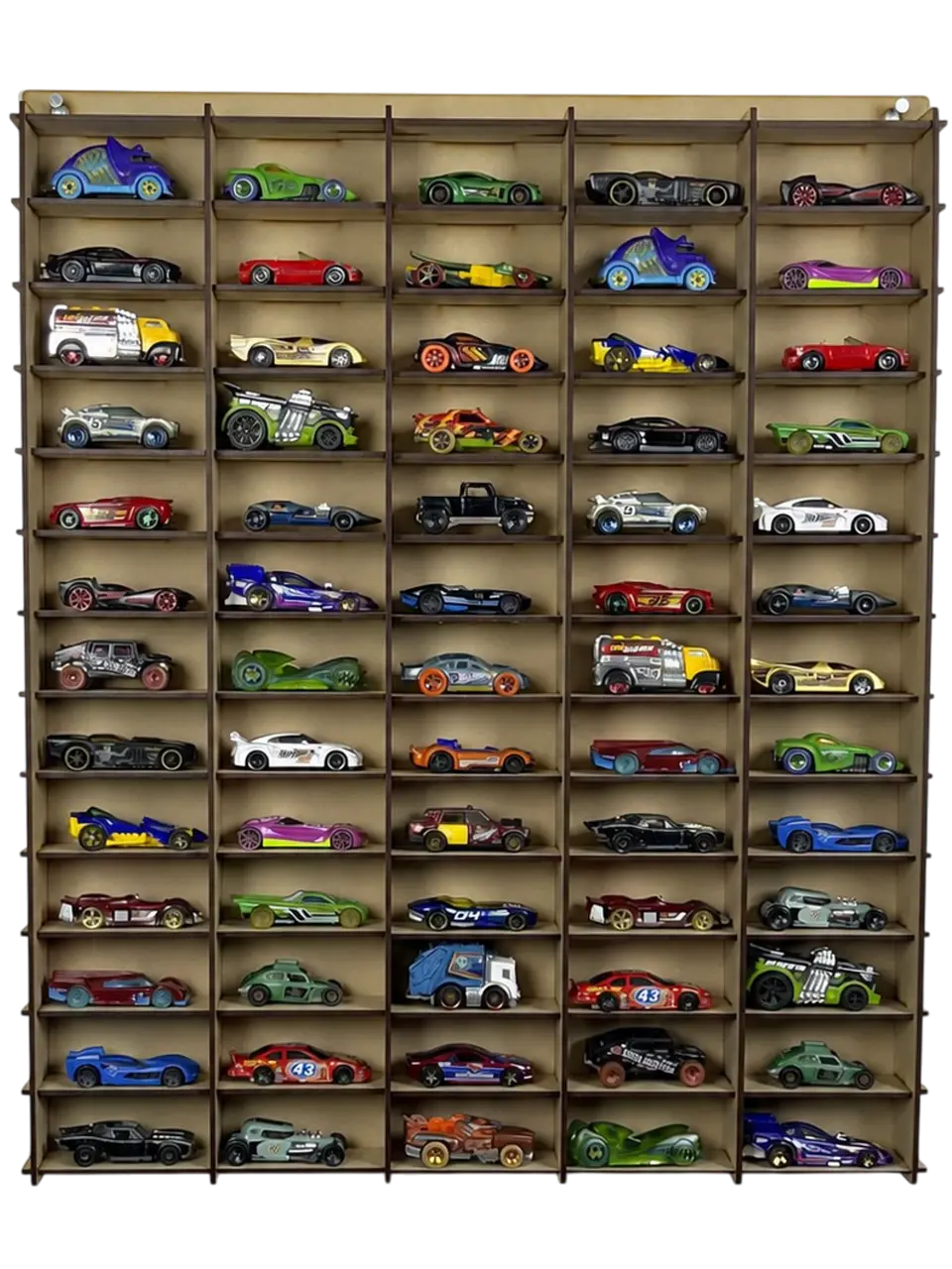 Exhibidor De Autos Escala 1:64 Para 65 Autos 1