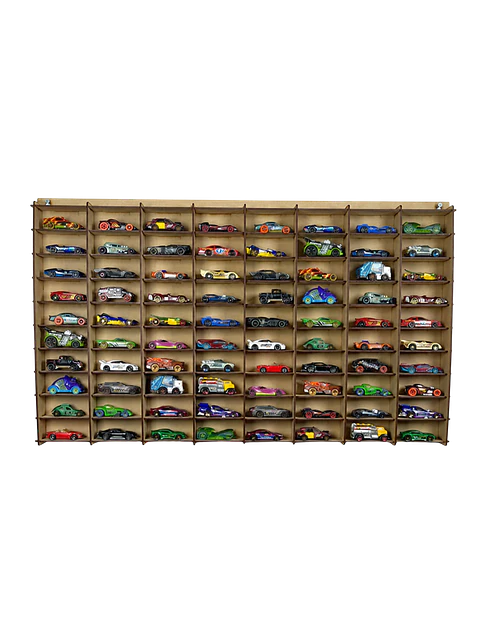 Exhibidor De Autos Escala 1:64 Para 80 Autos