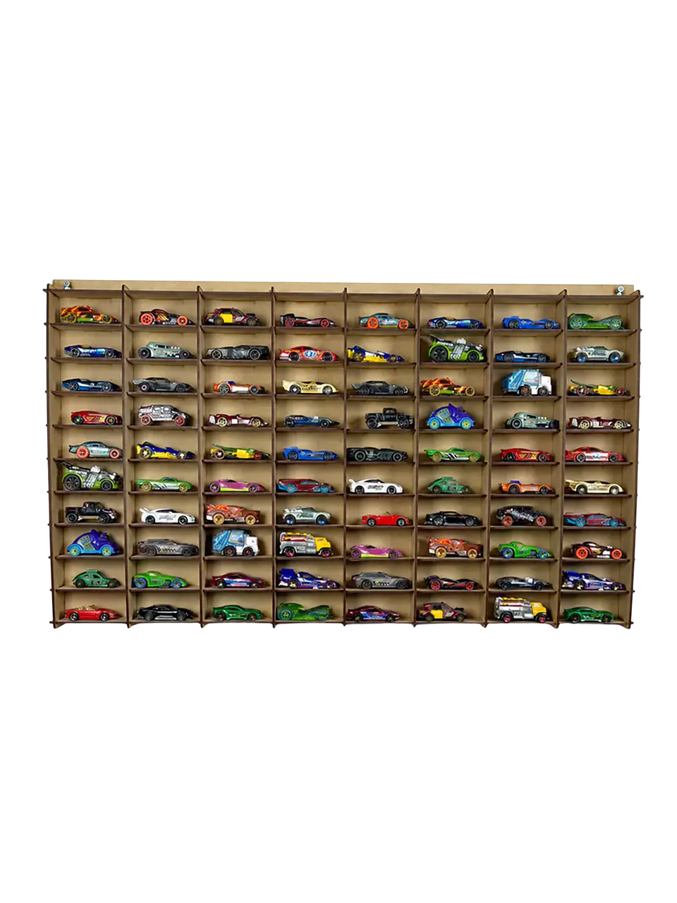 Exhibidor De Autos Escala 1:64 Para 80 Autos 1