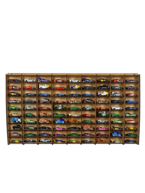 Exhibidor De Autos Escala 1:64 Para 90