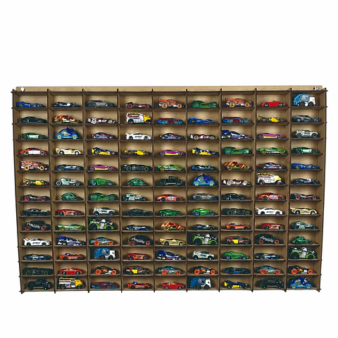Exhibidor De Autos Escala 1:64 Para 117 Autos 