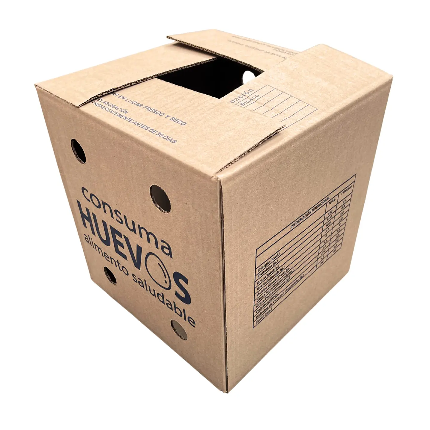 CAJA PARA BANDEJAS DE HUEVOS 25 UNIDADES 1