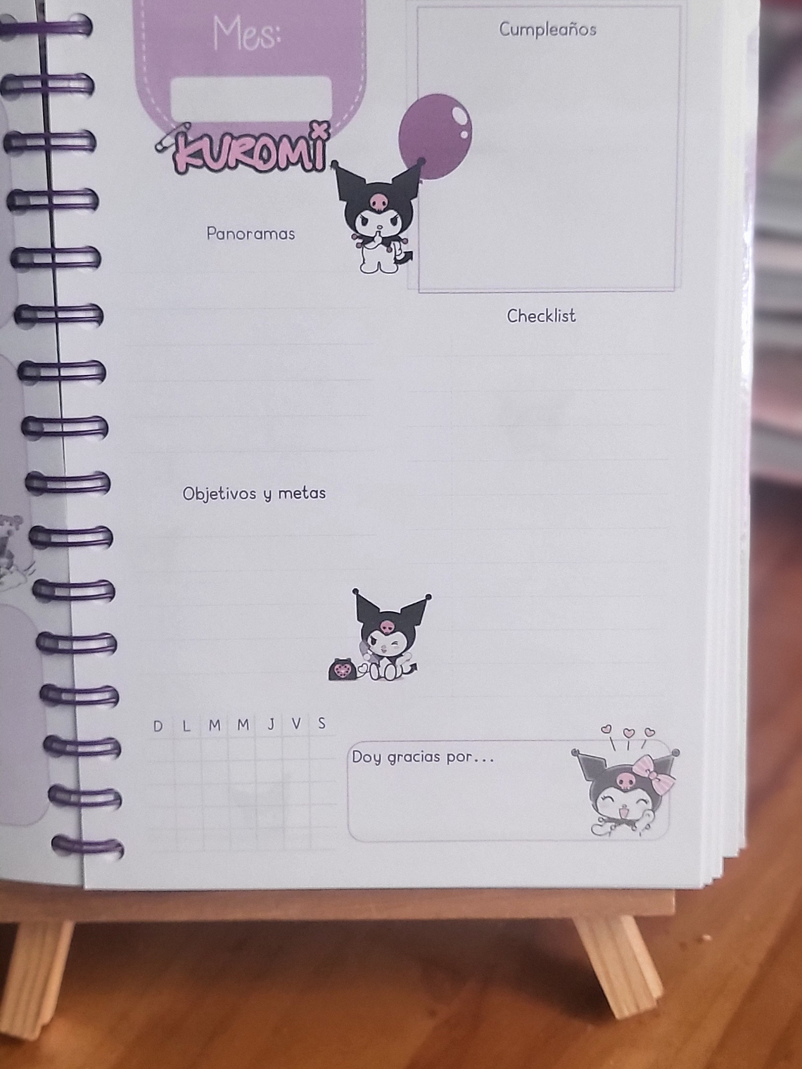 Agenda kuromi   Planner 4