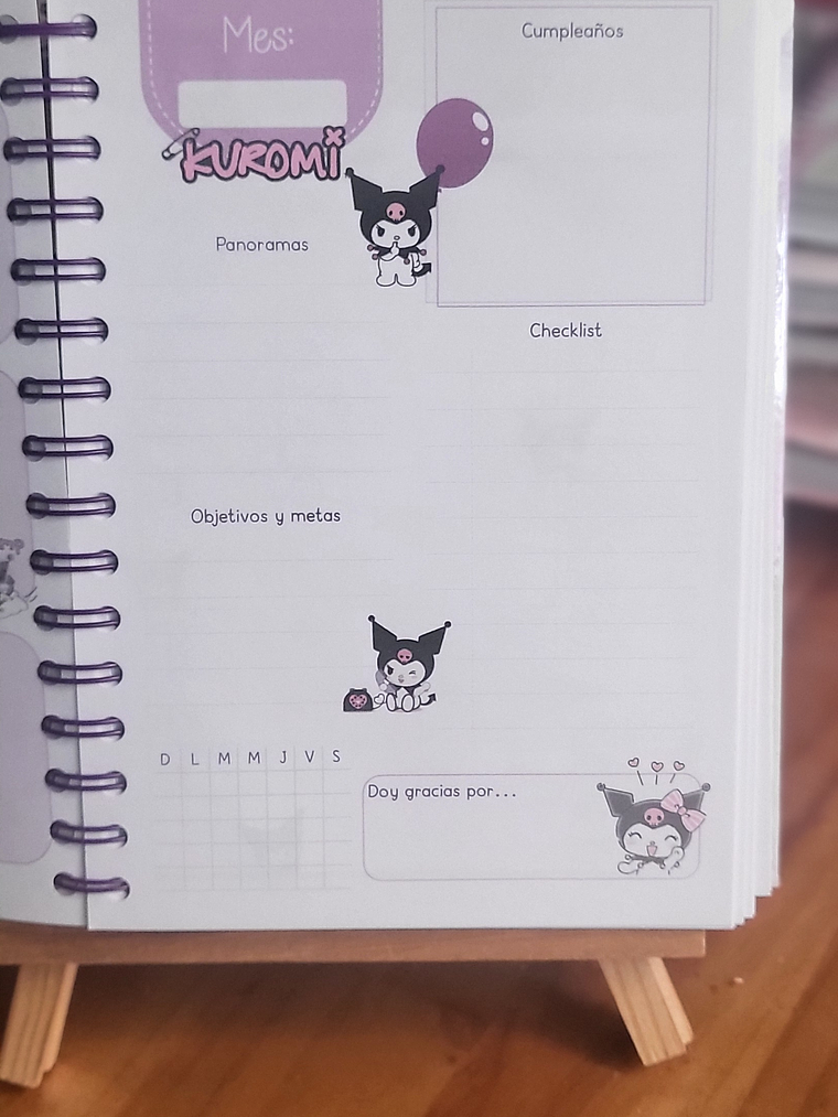 Agenda kuromi   Planner 4