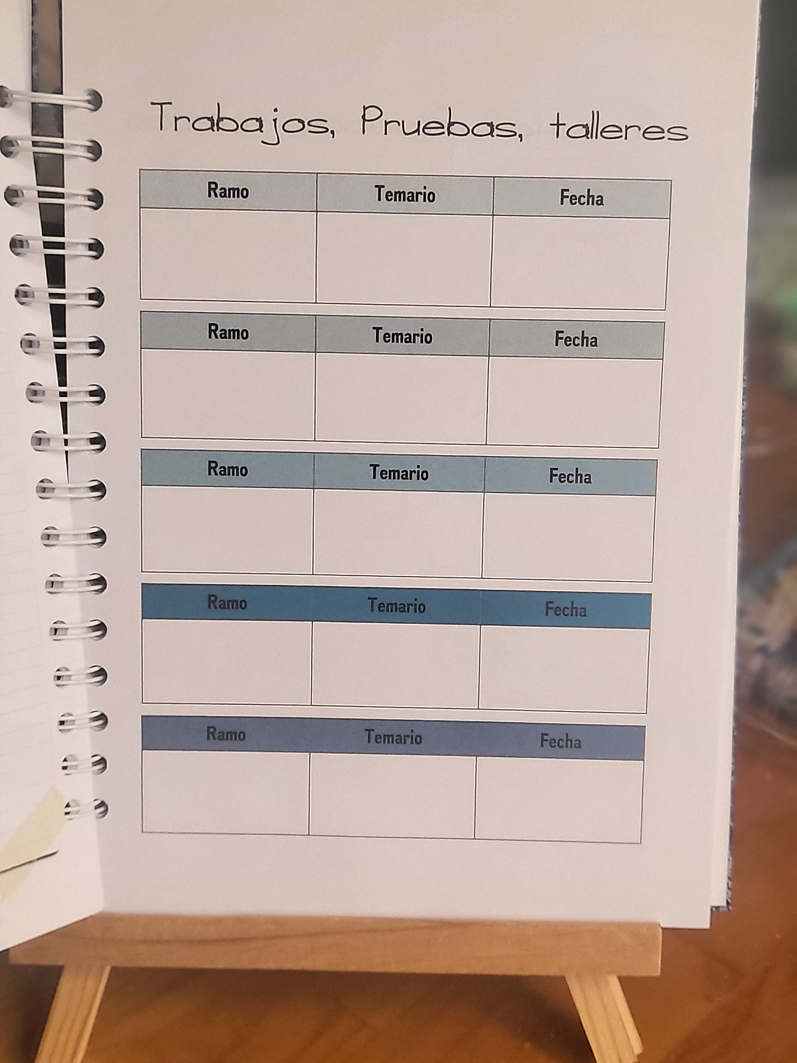 agenda universitaria hombre 2