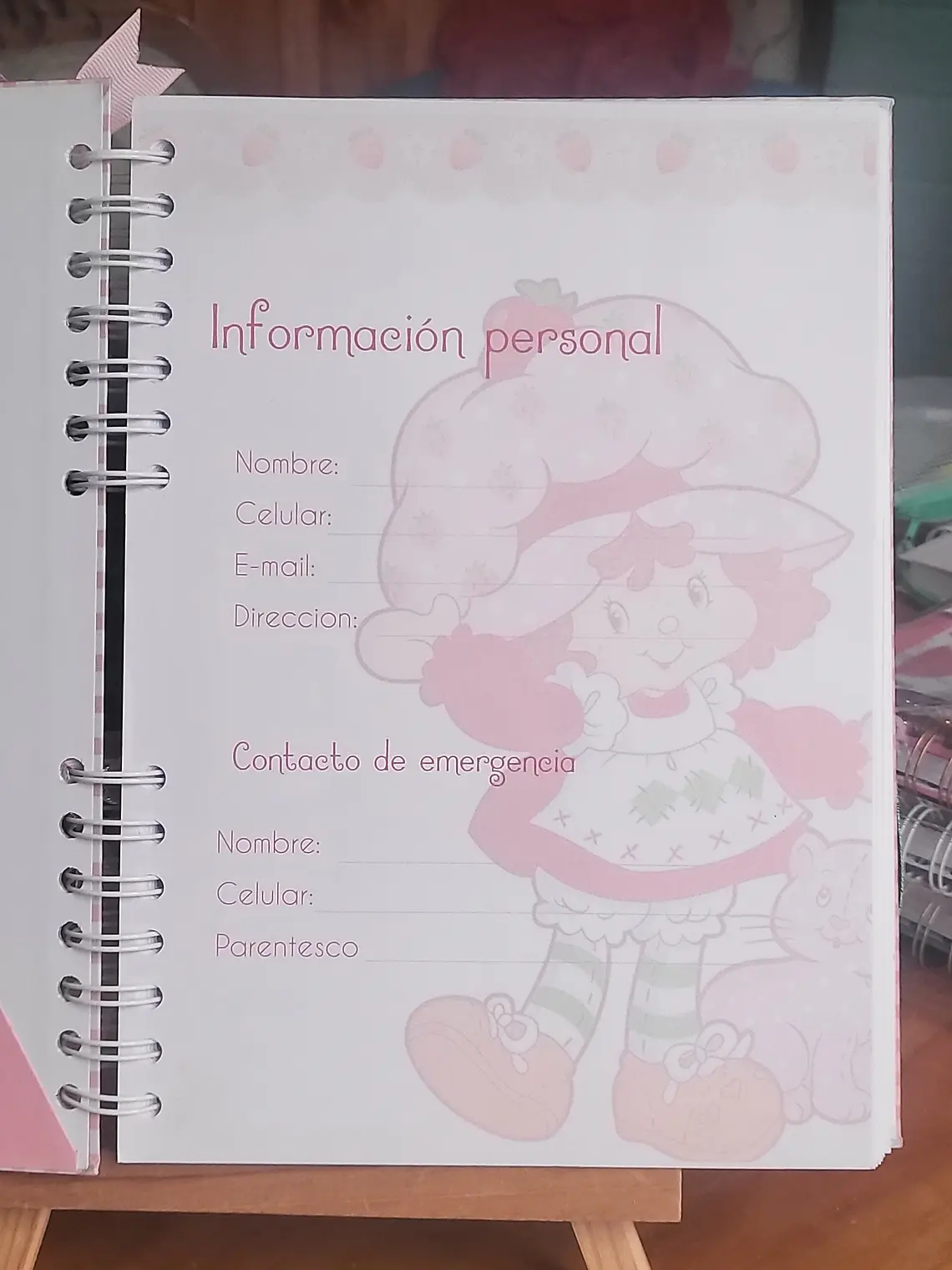 Agenda frutillita  2