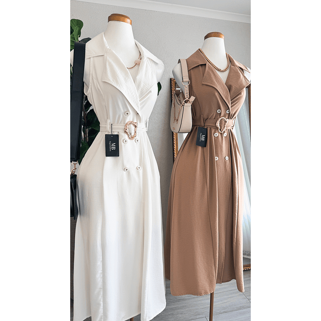 Vestido cinturón 
