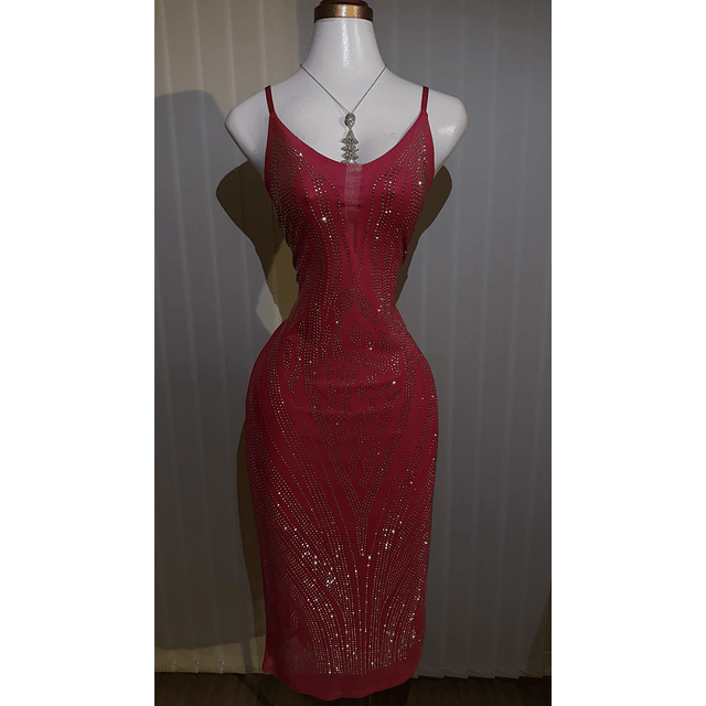 Vestido pedrería 