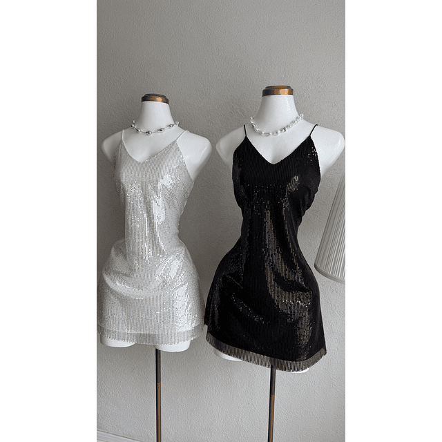 Vestido lentejuelas dupe Z 