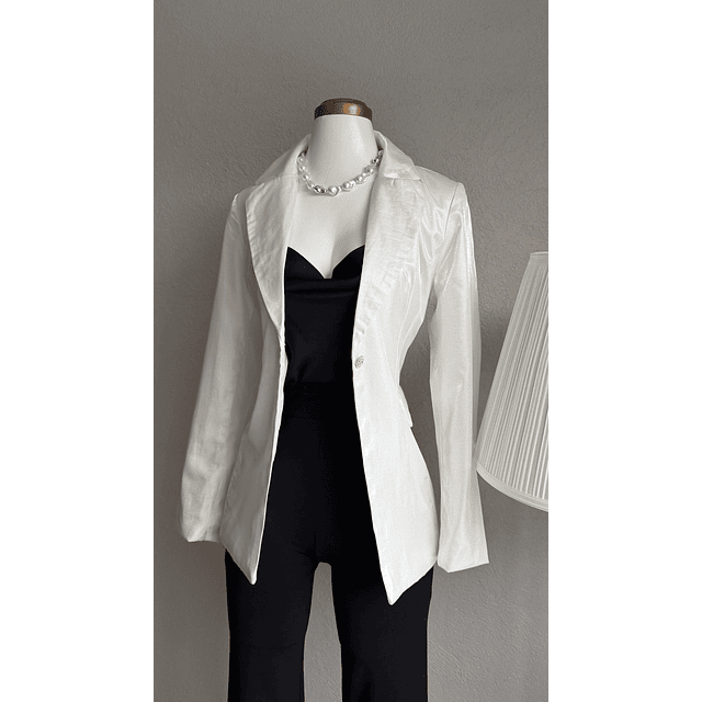 Blazer dupe Z satinado 