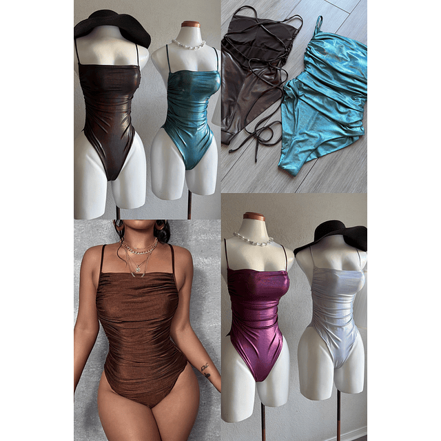 Traje de baño tornasol 