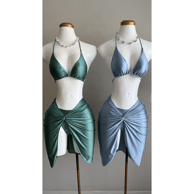 Traje de baño de 3 piezas 