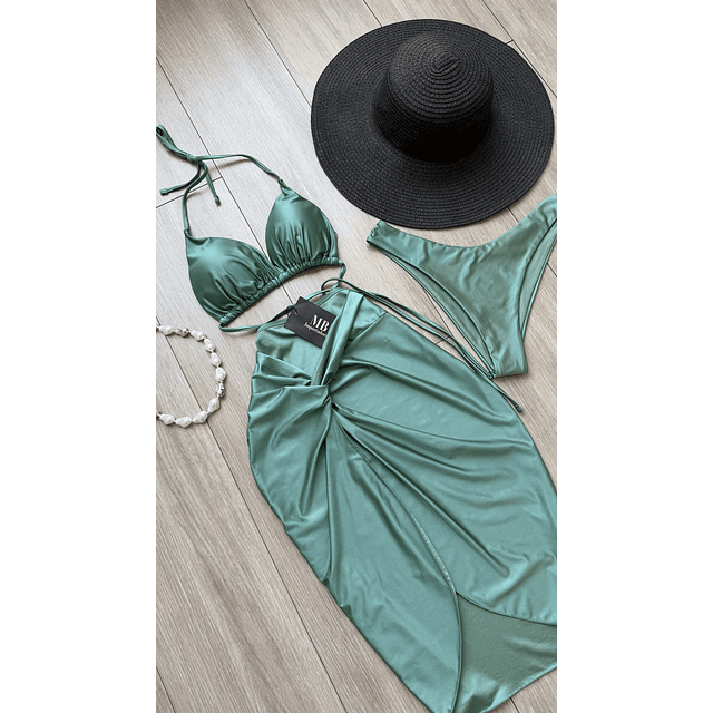 Traje de baño de 3 piezas 