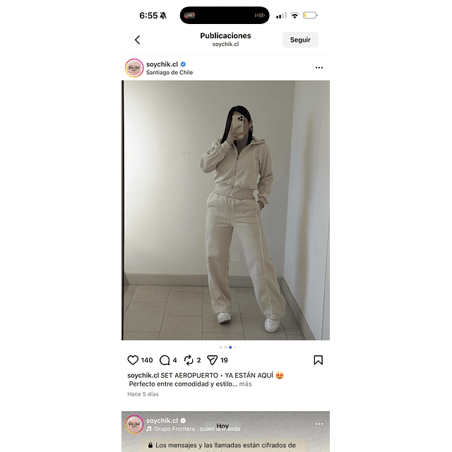 Conjunto de buzo line