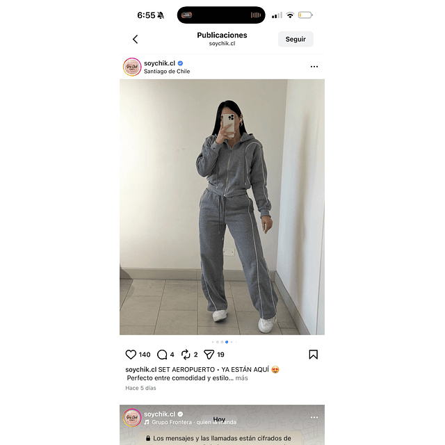 Conjunto de buzo line